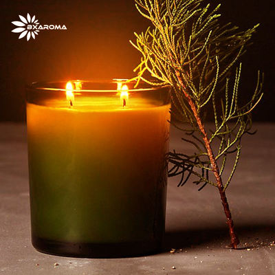 ODM Aromaterapia Aromatyczna świeca zapachowa Cytryna Okrągły kształt Niestandardowy